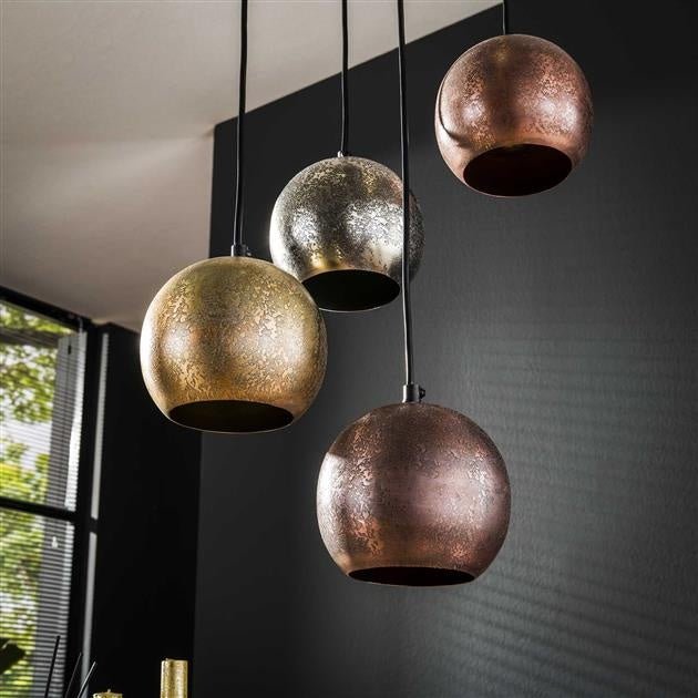 Hängelampe Berns DH Interior Nickel LxBxH 47x43x25 Nickel Atmosphärisches Fotodetail