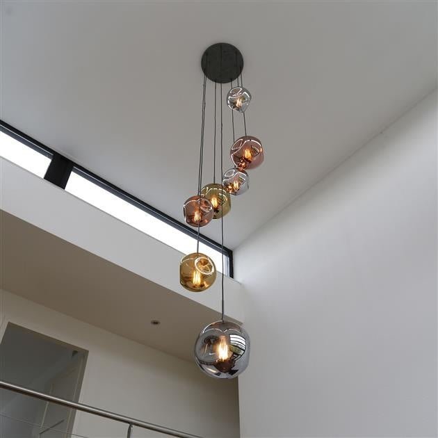 Hängelampe Ada DH Interior Silber LxBxH 71x60x57 Silber Ambientefoto in Situation