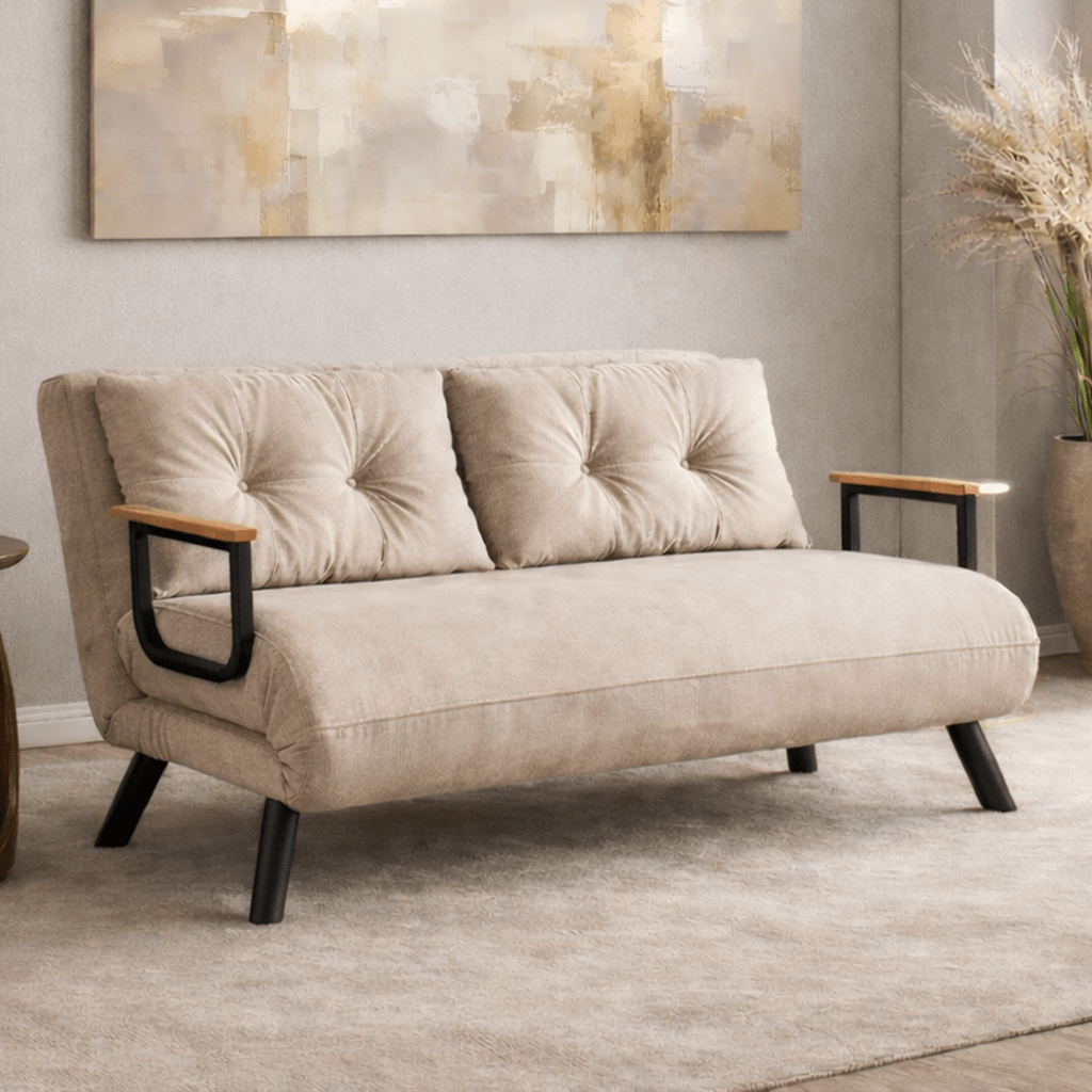 Slaapbank beige Dimehouse