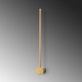 Wandlampen - Wandlamp Goud 62 cm Metaal Vortex - Dimehouse