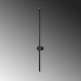 Wandlampen - Wandlamp Zwart Metaal Vortex - Dimehouse