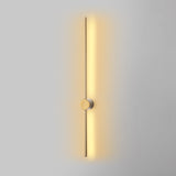 Wandlampen - Wandlamp Goud 91 cm Metaal Vortex - Dimehouse