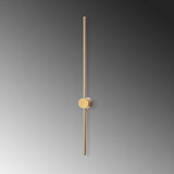 Wandlampen - Wandlamp Goud 91 cm Metaal Vortex - Dimehouse