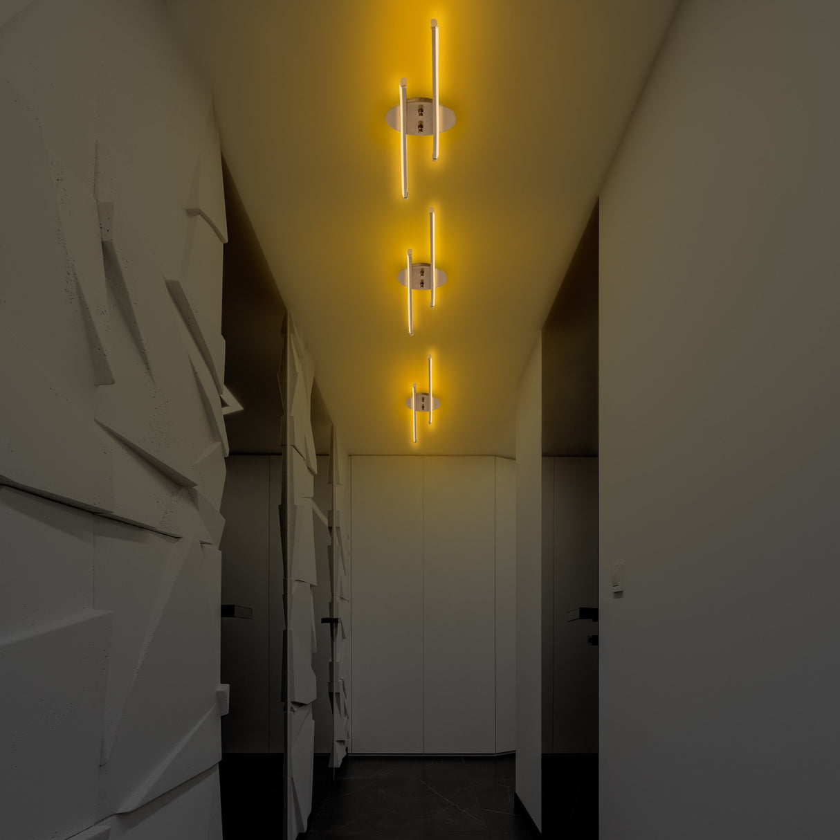 Plafondlampen - Plafondlamp Goud Metaal Hawk - Dimehouse