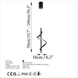 Hanglampen - Hanglamp Zwart Metaal Opulent - Dimehouse