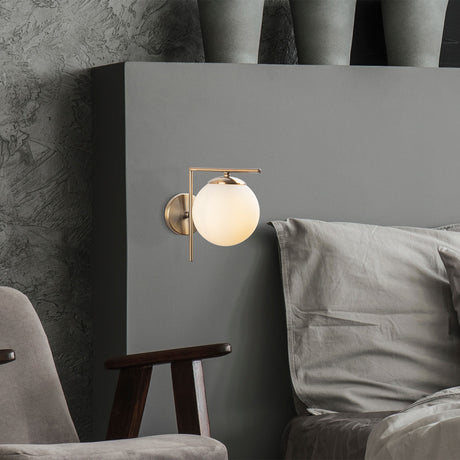 Wandlampen - Wandlamp 1 - lichts Koperkleurig Metaal Haven - Dimehouse