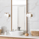 Wandlampen - Wandlamp 1 - lichts Koperkleurig Metaal Haven - Dimehouse