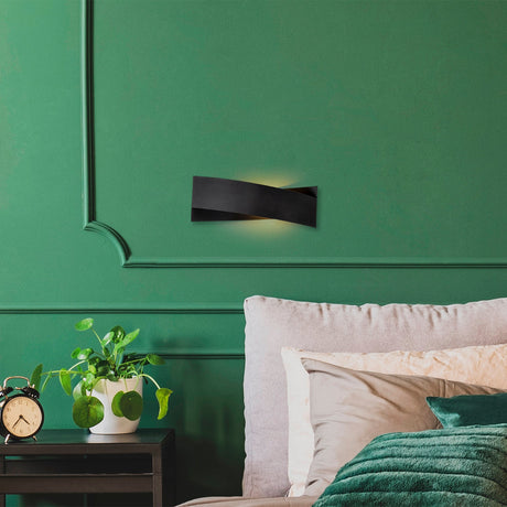 Wandlampen - Wandlamp Zwart Metaal Nebula - Dimehouse