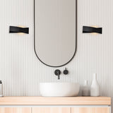 Wandlampen - Wandlamp Zwart Metaal Nebula - Dimehouse