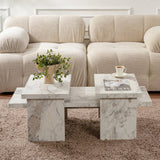 Salontafels - Salontafel Marmerlook Melamine Rebellion - Dimehouse