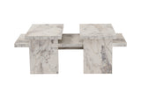 Salontafels - Salontafel Marmerlook Melamine Rebellion - Dimehouse