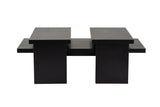 Salontafels - Salontafel Zwart Melamine Rebellion - Dimehouse
