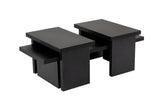 Salontafels - Salontafel Zwart Melamine Rebellion - Dimehouse