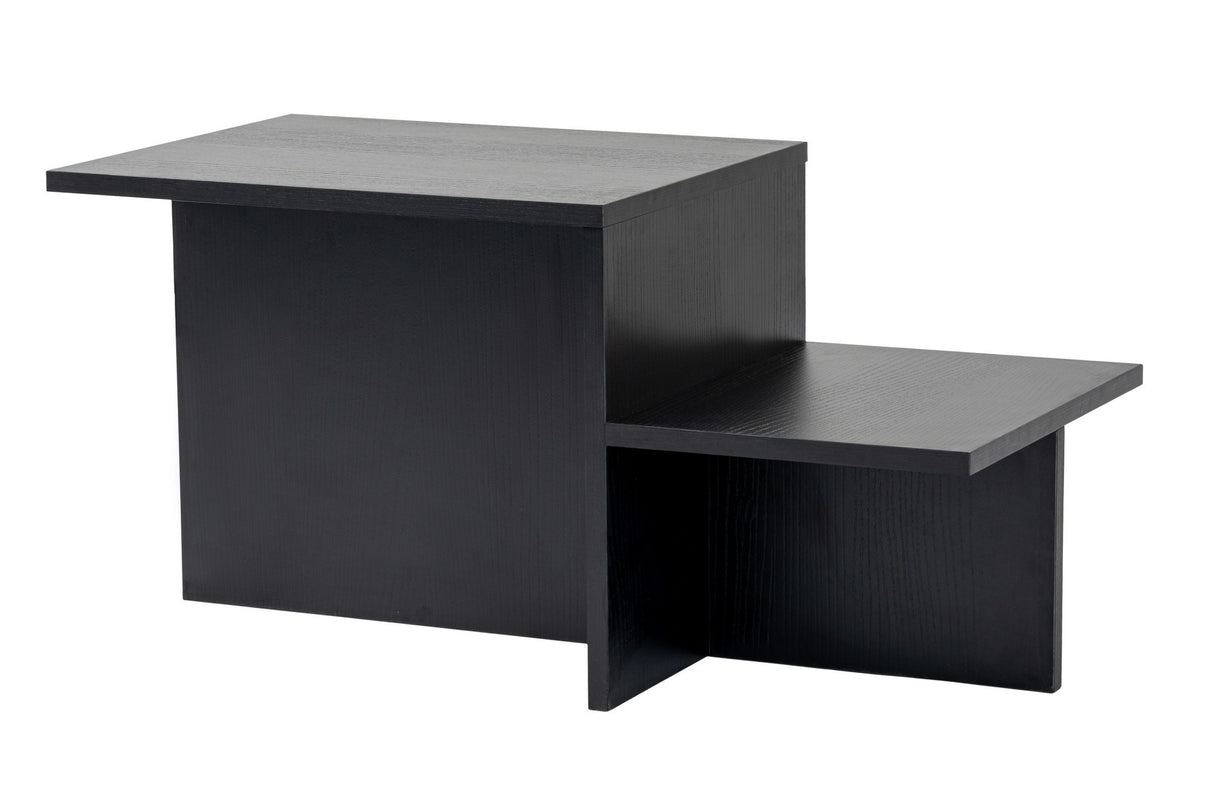 Salontafels - Salontafel Zwart Melamine - 80 x 40 cm - Eterna - Dimehouse