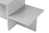 Salontafels - Salontafel Grijs Melamine - 80 x 40 cm - Eterna - Dimehouse