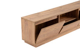 TV Meubels - TV Meubel Vanguard Atlantisch Dennenhout Melamine 160x42x29,5 cm - Dimehouse