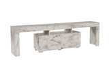 TV Meubels - TV Meubel Marmer Melamine Vertex 50x180x31,3 cm - Dimehouse