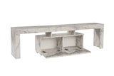TV Meubels - TV Meubel Marmer Melamine Vertex 50x180x31,3 cm - Dimehouse
