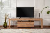 TV Meubels - TV Meubel Naturel Melamine Vertex 50x180x31,3 cm - Dimehouse