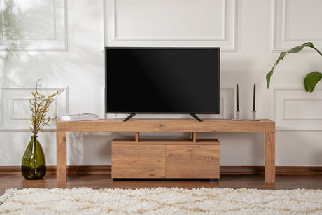 TV Meubels - TV Meubel Naturel Melamine Vertex 50x180x31,3 cm - Dimehouse