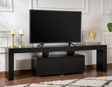 TV Meubels - TV Meubel Zwart Melamine Vertex 50x180x31,3 cm - Dimehouse