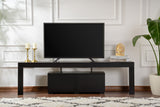 TV Meubels - TV Meubel Zwart Melamine Vertex 50x180x31,3 cm - Dimehouse