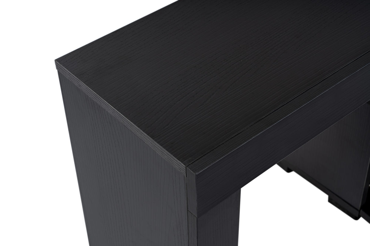 TV Meubels - TV Meubel Zwart Melamine Vertex 50x180x31,3 cm - Dimehouse