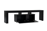 TV Meubels - TV Meubel Zwart Melamine Vertex 50x180x31,3 cm - Dimehouse