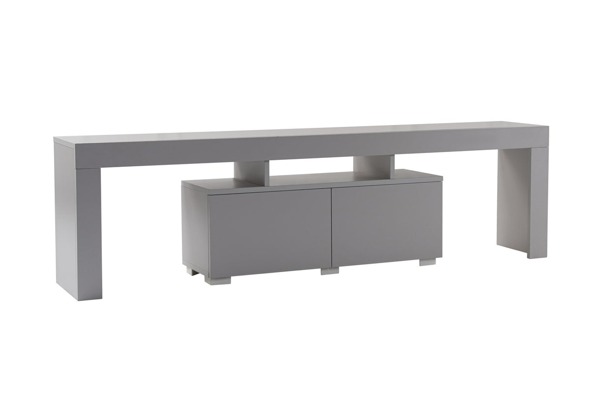 TV Meubels - TV Meubel Grijs Melamine Vertex 50x180x31,3 cm - Dimehouse