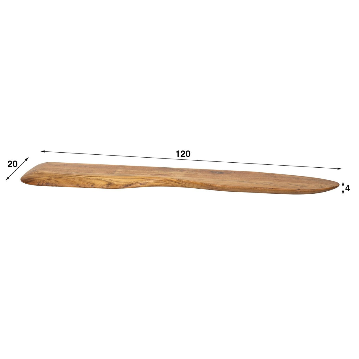 Wandplanken - Nordic Wandplank 120 Acaciahout Massief - Dimehouse