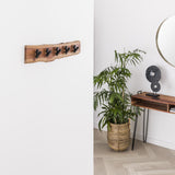 Garderobe Levi DH Interior Akazie LxBxH 64x18x10 Akazienholz Atmosphäre Foto anders