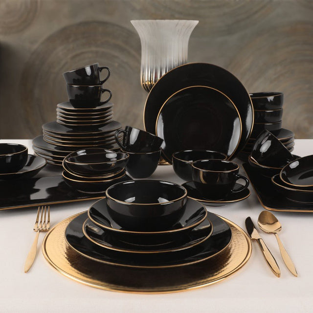 TY040044F650A841600MAGD100 Schwarz, 100 % KERAMIK-STEINZEUG, 27 cm breit