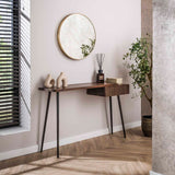 Kaptafels - Kaptafel Elin Massief Acacia Drift Brown 120 cm - Dimehouse