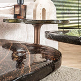 Bijzettafels - Bijzettafel Aurum Antiek Koper 50 cm - Dimehouse