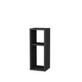 Sault Wandregal Anthrazit 23,2 x 22 x 59,6 cm Melaminbeschichteter Holzverbundstoff