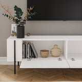 Herman TV-Schrank weiß 160 cm Melamin-Holzverbundstoff