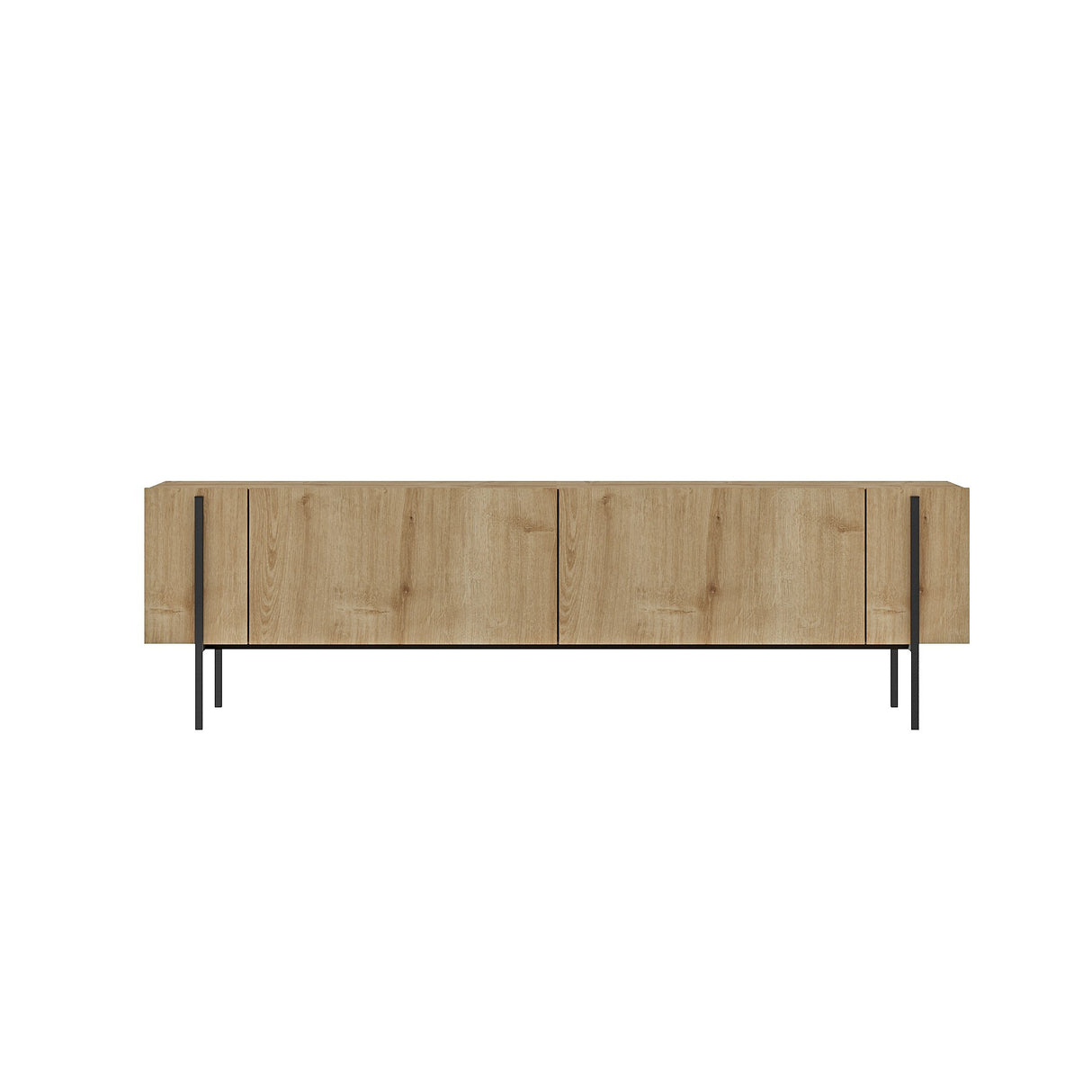 Herman TV-Möbel Sapphire Eichenoptik 160 cm Geprägtes Holzkomposit