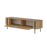 Herman TV-Möbel Sapphire Eichenoptik 160 cm Geprägtes Holzkomposit