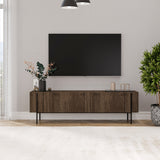 Herman TV-Möbel in Nussbaumoptik 160 cm Melaminholz