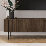 Herman TV-Möbel in Nussbaumoptik 160 cm Melaminholz