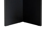 Eettafels - Ovale eettafel Zwart melamine - Japandi - 180x89,5x75 cm - Sota - Dimehouse