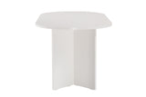 Eettafels - Ovale eettafel Wit melamine - Japandi - 180x89,5x75 cm - Sota - Dimehouse