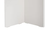 Eettafels - Ovale eettafel Wit melamine - Japandi - 180x89,5x75 cm - Sota - Dimehouse