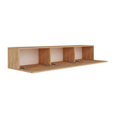 West TV-Schrank Atlantikkiefer 150 cm Melaminharzbeschichteter Holzverbundstoff