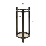 Decoraties - Senna Paraplubak Rond Drift brown - Dimehouse