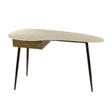 Kaptafels - Kaptafel Borea 1 Lade Keramiek Travertine - Dimehouse