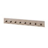 Kapstokken - Kapstok Borea Keramiek Travertin 8 Haken 80 cm - Dimehouse