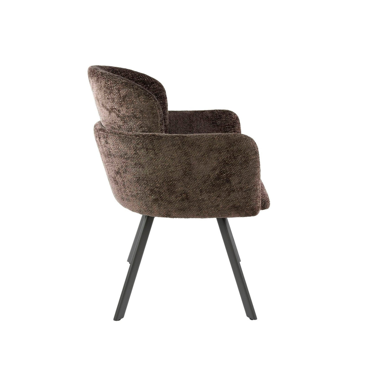 Eetkamerstoelen - Set van 2 Moderne eetkamerstoelen Luma Hoven Rich Taupe - Dimehouse
