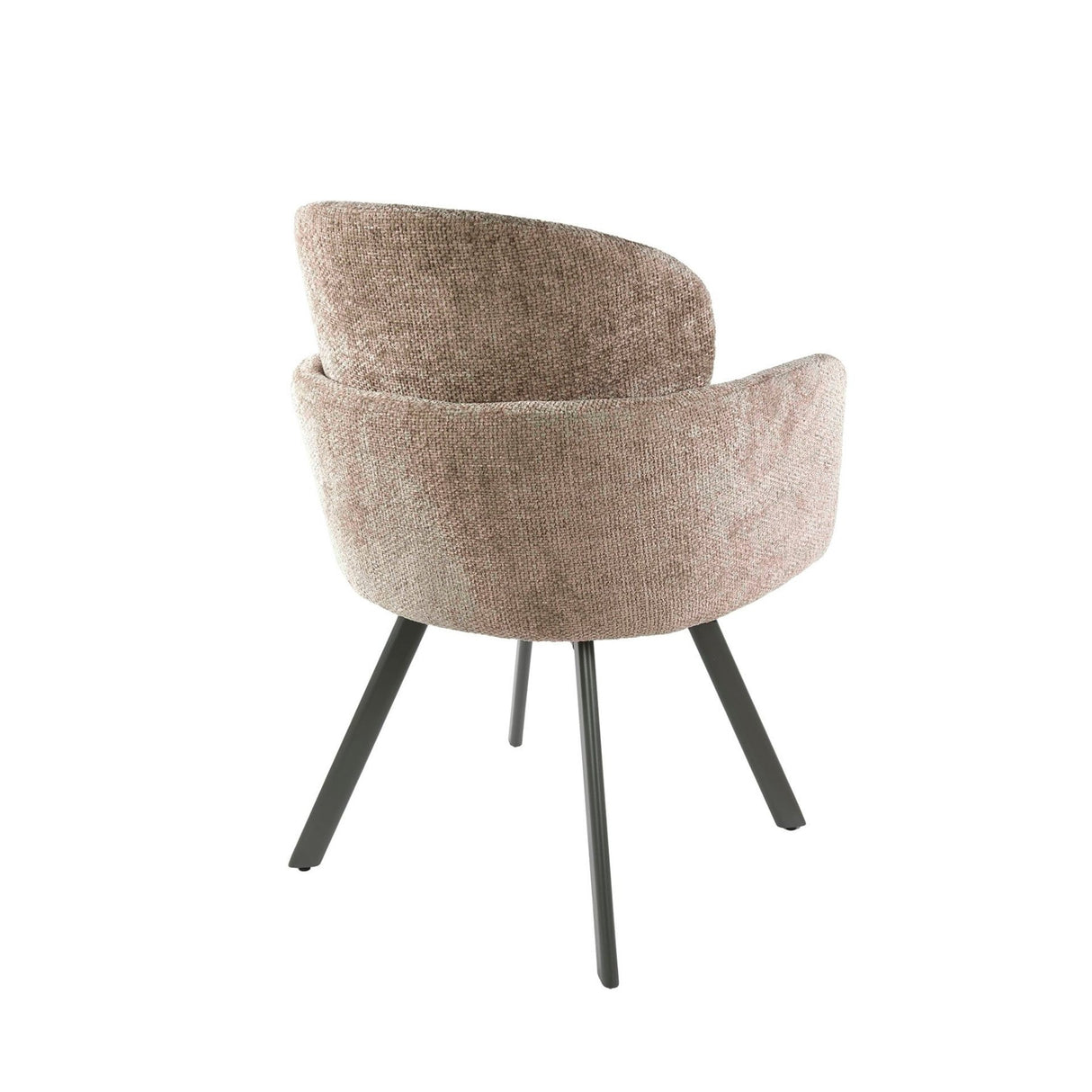 Eetkamerstoelen - Set van 2 Moderne eetkamerstoelen Luma Hoven Rich Zand - Dimehouse