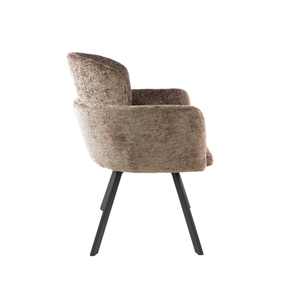 Eetkamerstoelen - Set van 2 Moderne eetkamerstoelen Luma Hoven Rich Champagne - Dimehouse